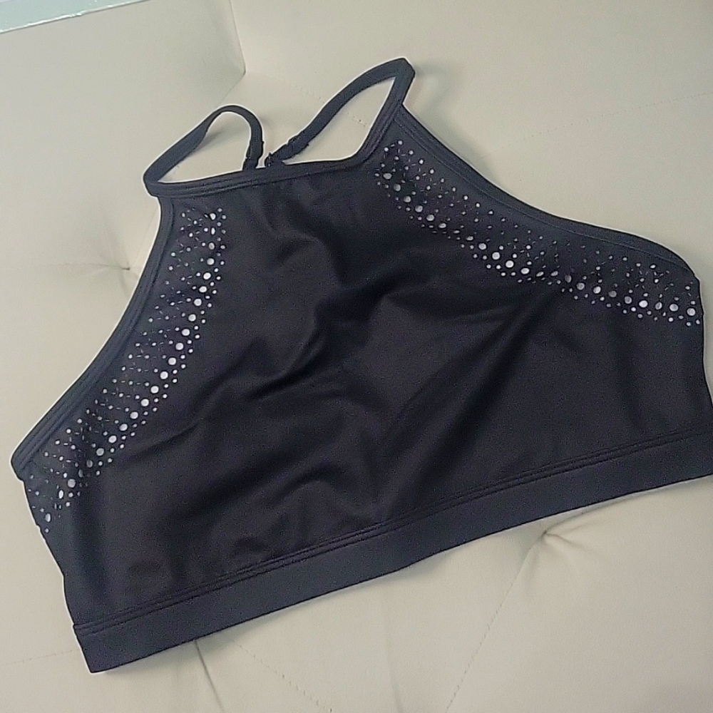 NWOT- Victoria Secret High Neck Laser Cut Sport Bra